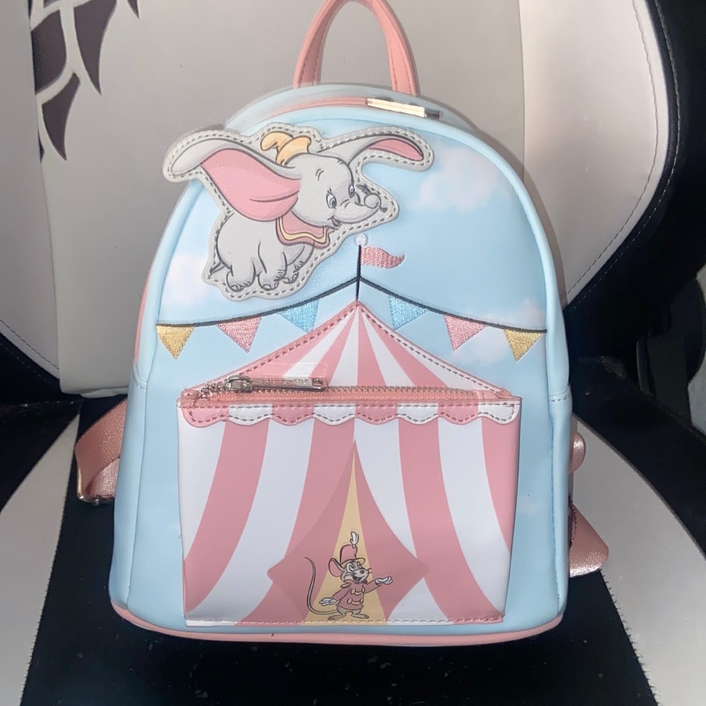 EUC Dumbo Loungefly Mini Backpack